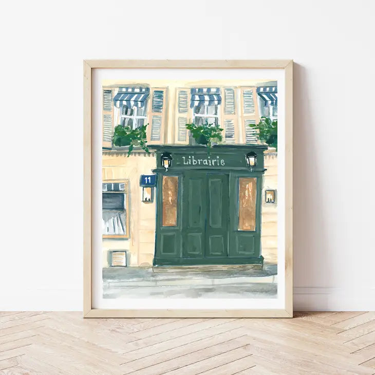 Paris Building Print