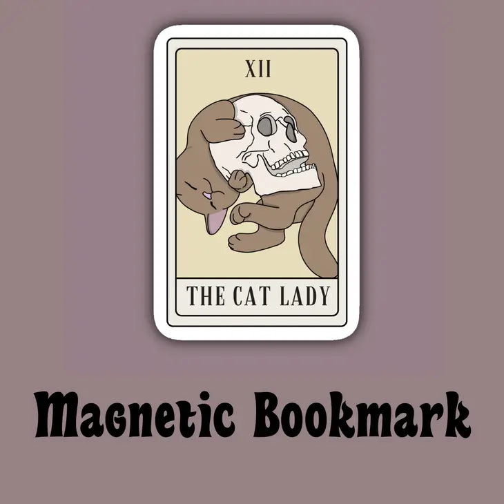 The Cat Lady Magnetic Bookmark