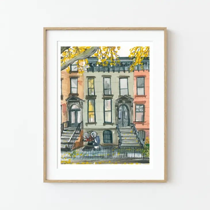 New York Streetscape Print