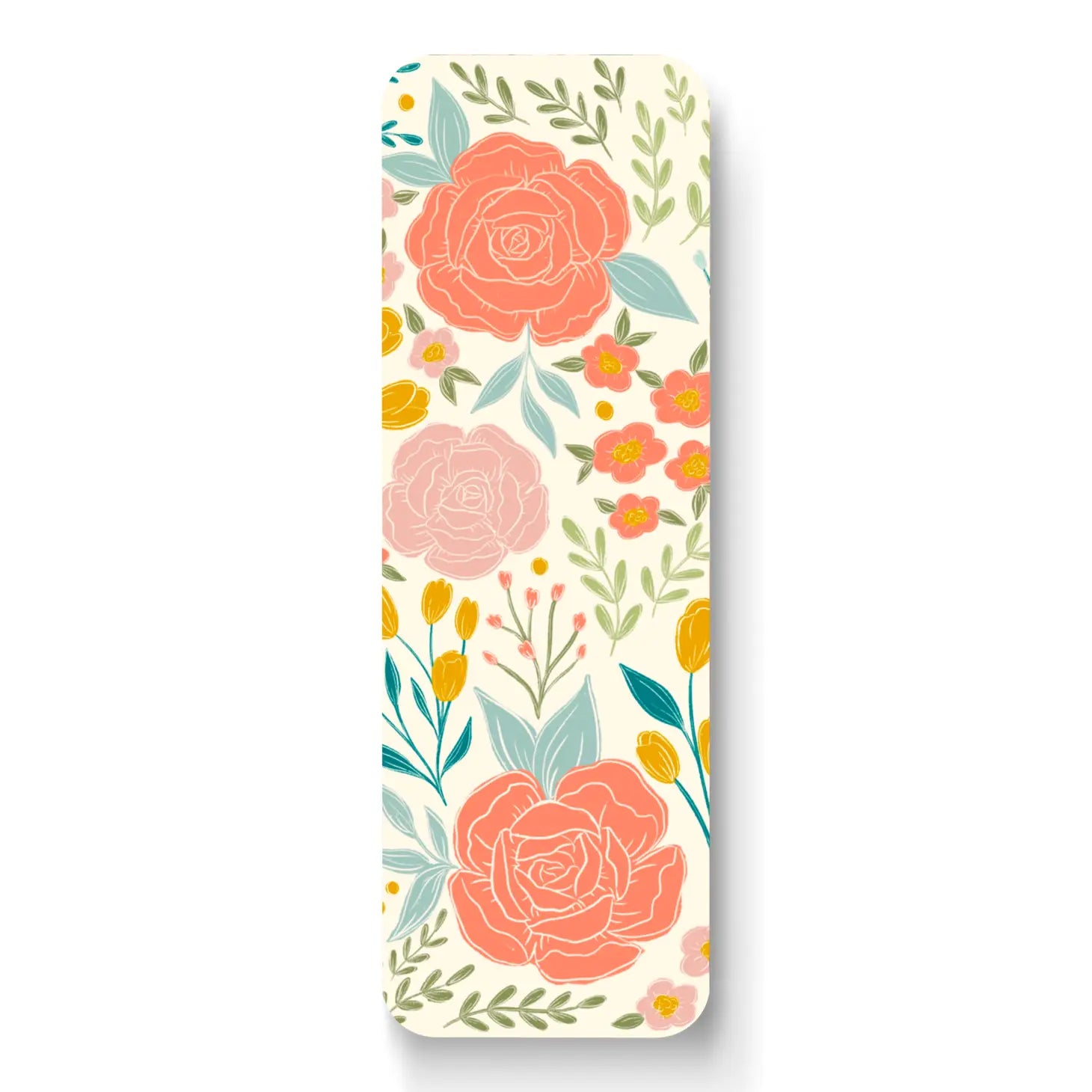 Peonies and Tulips Bookmark